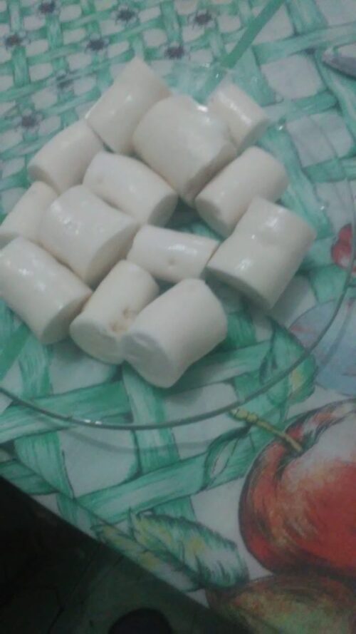Aipim Branco descascado OS - APROX. 500g